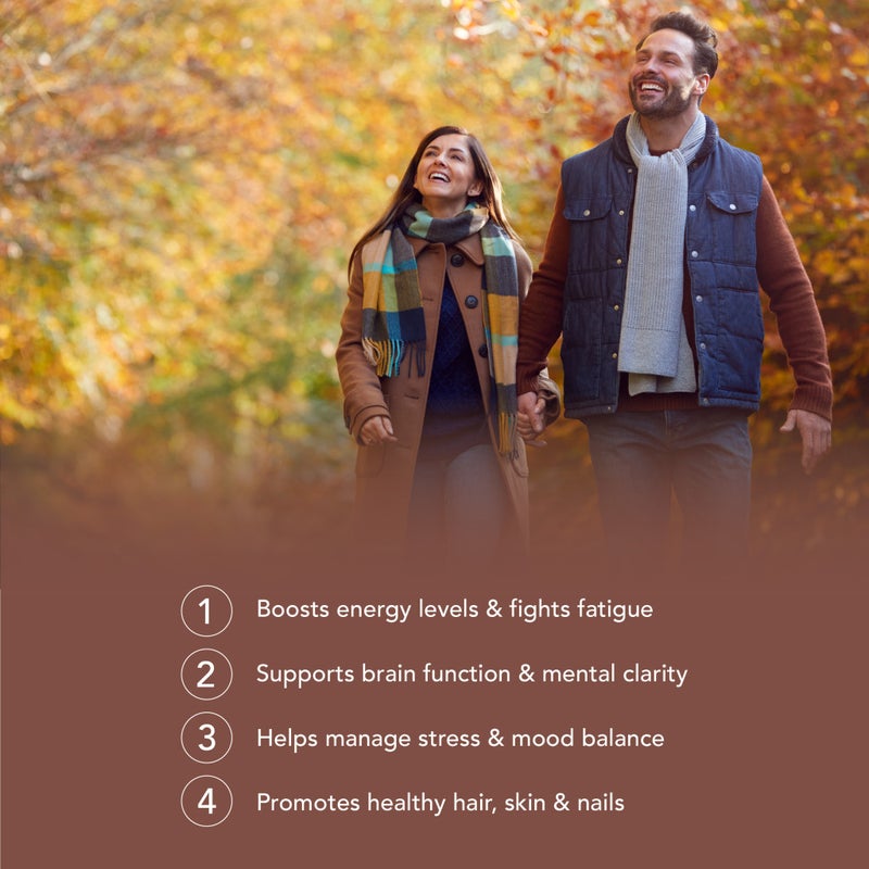 Radiant Platinum B-Complex '100' –  Support Nervous System Health & Energy Metabolism x 90 Tablet - Image 2